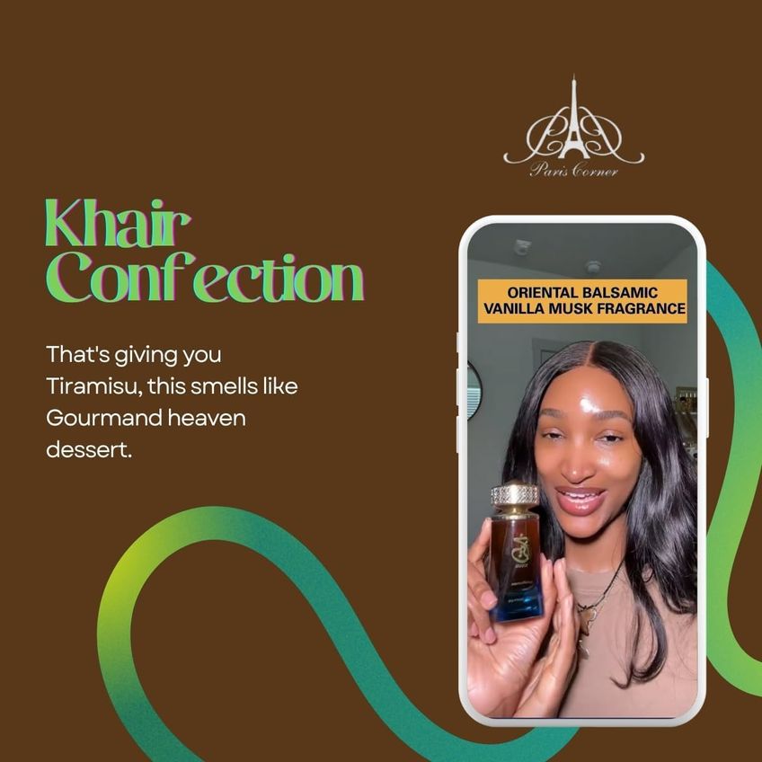 Perfume Paris Corner Khair Confection 100ml Eau De Parfum - imagem 3