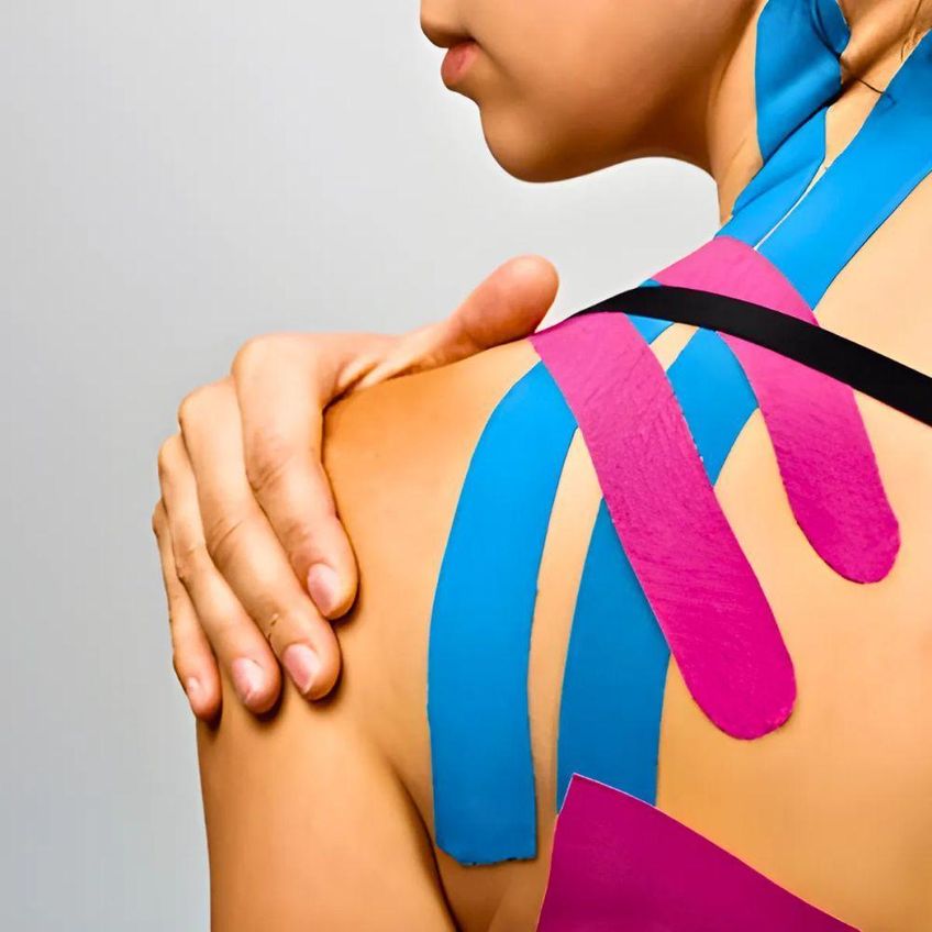 Fita De Cinesiologia Utimix Bandagem Adesiva Elástica Para Esporte Fisioterapia Alívio Muscular - imagem 3