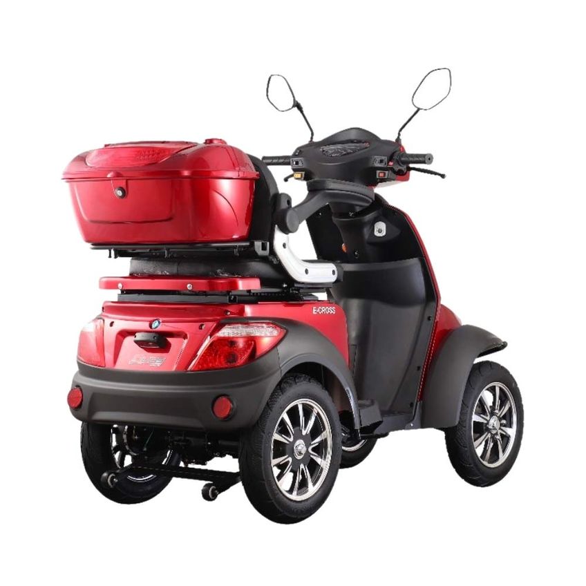 Quadriciclo Elétrico - Duos E-cross 1000w Lithium - Vermelho - Duos Bikes - imagem 4