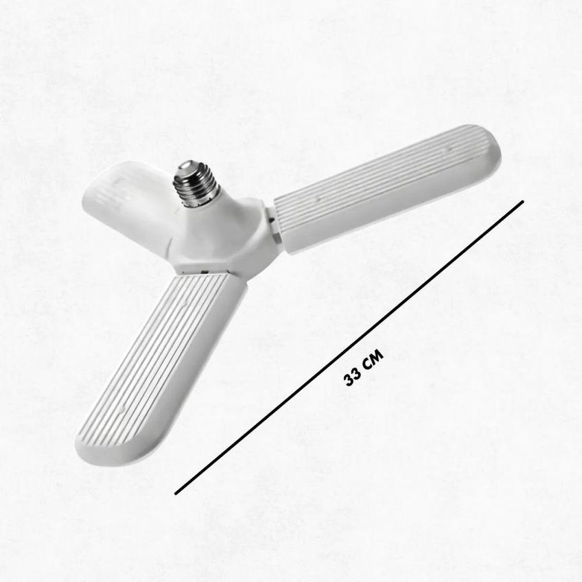 Lâmpada Led Pétala 45w Luz Branca Fria Econômica 3 Hélices Dobráveis Bivolt Utimix - imagem 4