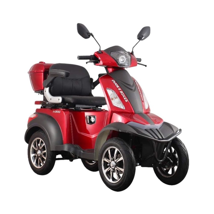 Quadriciclo Elétrico - Duos E-cross 1000w Lithium - Vermelho - Duos Bikes - imagem 3