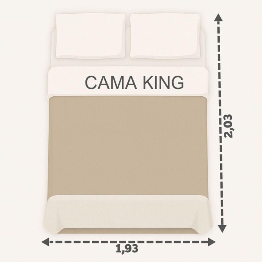 Kit Cobre Leito Colcha Fenix King 3 Peças Percal 300 Fios Bordado Verde Clara Luz Decora - imagem 3