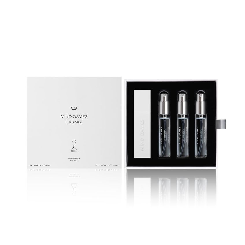 Conjunto De Perfume Mind Games Lionora 7,5 ml X3 - imagem 3