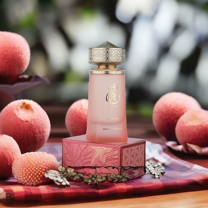 Perfume Paris Corner Khair Fusion Lychee 100ml Edp - imagem 5