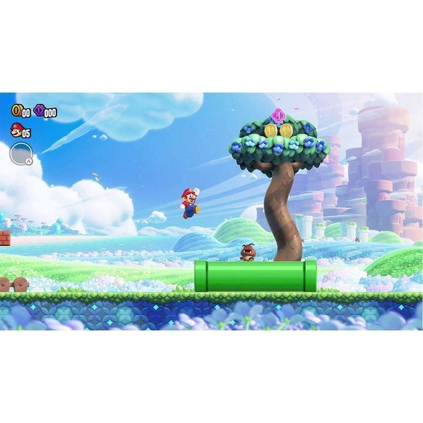 Console De Videogame Switch Oled 64gb Hbg-s-kaasc Nintendo Jogo Super Mario Bros Wonder Digital 12 Meses Online Branco - imagem 3