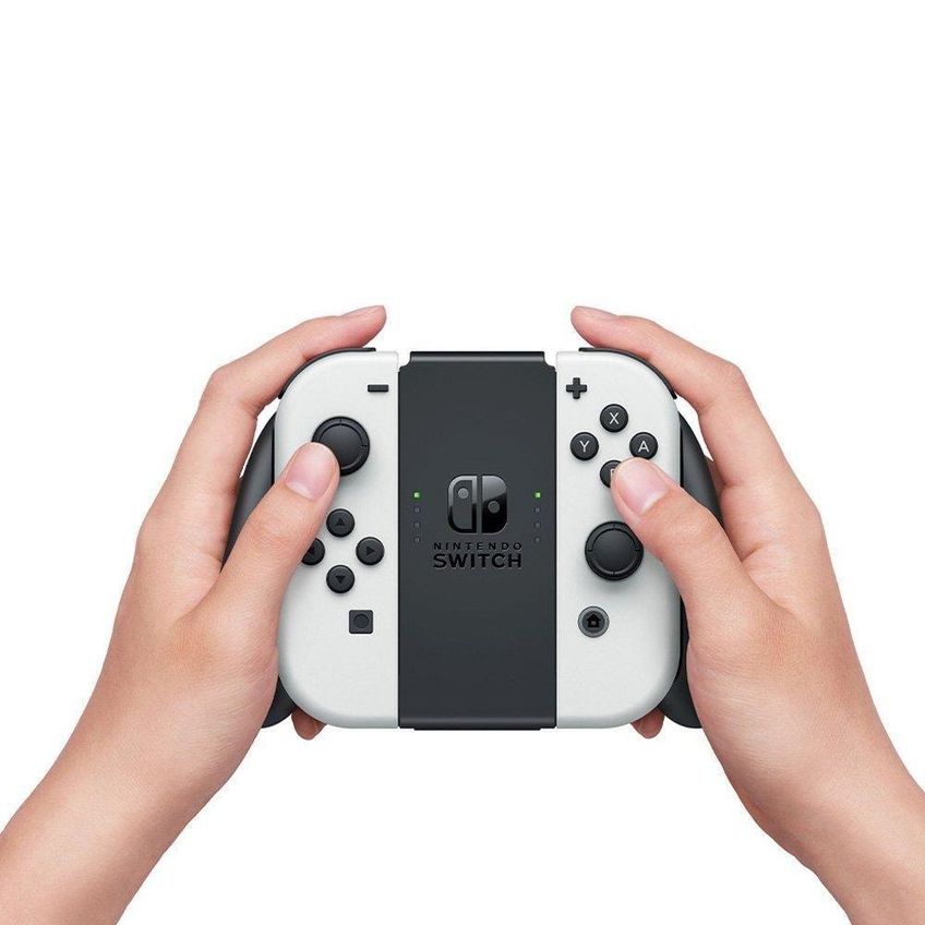Console De Videogame Switch Oled 64gb Hbg-s-kaasc Nintendo Jogo Super Mario Bros Wonder Digital 12 Meses Online Branco - imagem 4