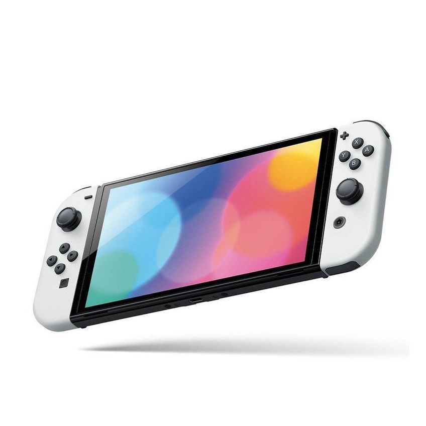 Console De Videogame Switch Oled 64gb Hbg-s-kaasc Nintendo Jogo Super Mario Bros Wonder Digital 12 Meses Online Branco - imagem 5