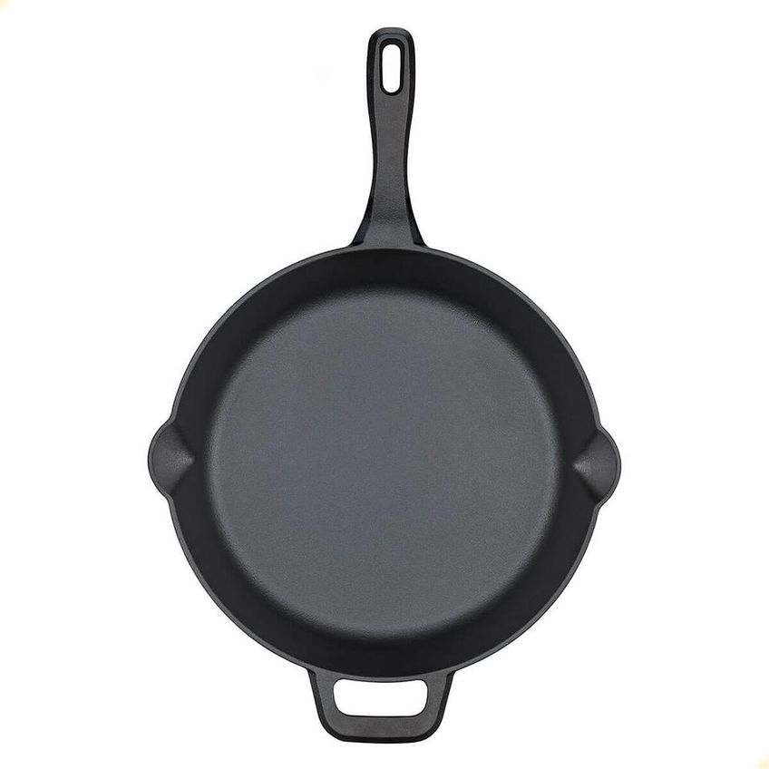Frigideira Fargo Tramontina Em Ferro Fundido Com Acabamento Pre-Seasoned 30 Cm 3,2 L 28761030 - imagem 5