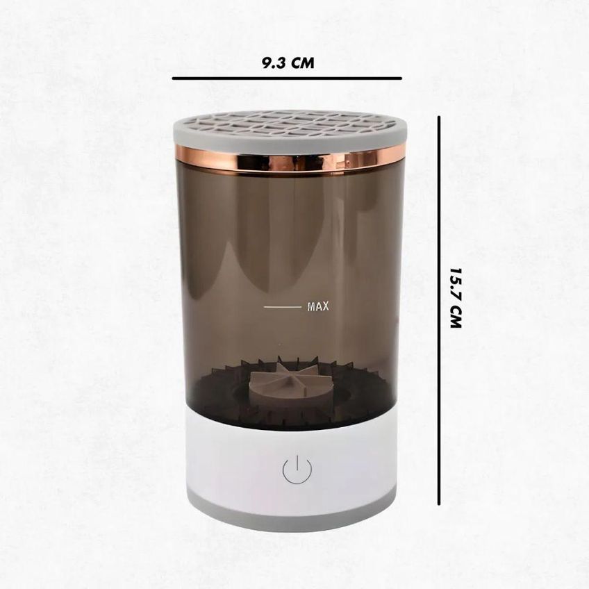 Limpador De Pincéis De Maquiagem Elétrico Secador Automático Usb Lava E Seca Em Segundos - imagem 3