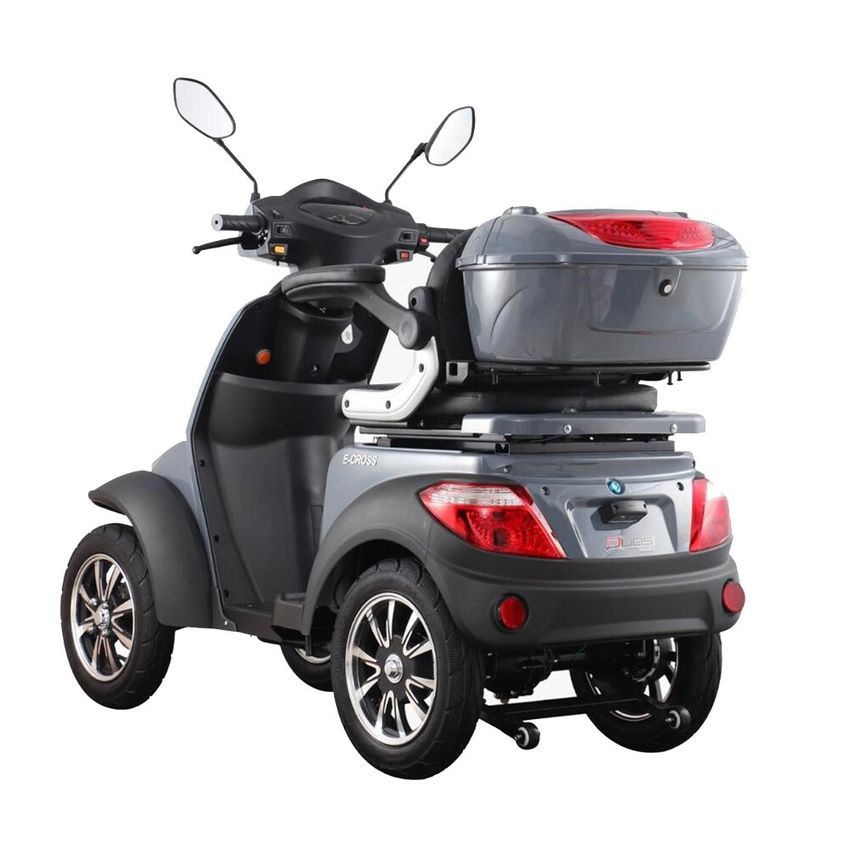 Quadriciclo Elétrico - Duos E-cross 1000w Lithium - Cinza - Duos Bikes - imagem 4