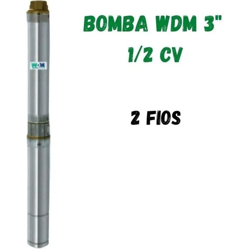 Bomba Submersível 3SPE-05 M2F 0,5 CV 10 Estágios IP68 220V - imagem 3