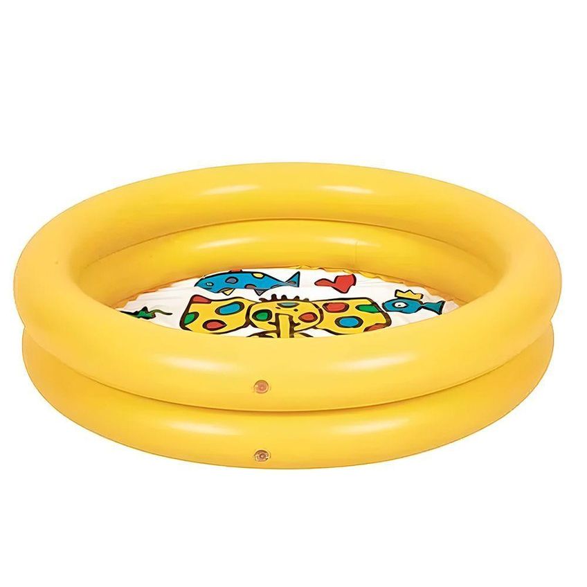 Piscina Inflável Infantil Piscina19300-bp046 46l Com Design De Elefante Colorido Premium Colchões - imagem 5