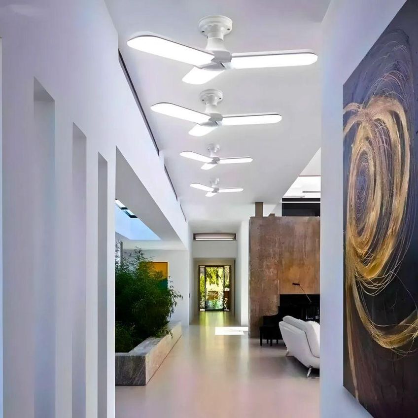 Lâmpada Led Pétala 45w Luz Branca Fria Econômica 3 Hélices Dobráveis Bivolt Utimix - imagem 5