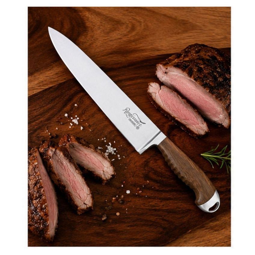 Faca Para Carnes Renaissance Corte E Fatiamento Lâmina 8 Polegadas Uso Doméstico Mundial - imagem 5