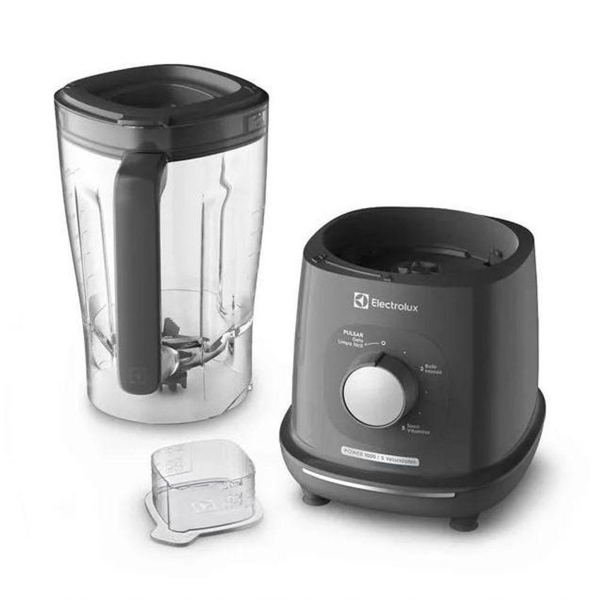 Liquidificador Electrolux EBL1000 1000W 2,7L com Triforce 5 Velocidades Cinza 110V - imagem 5
