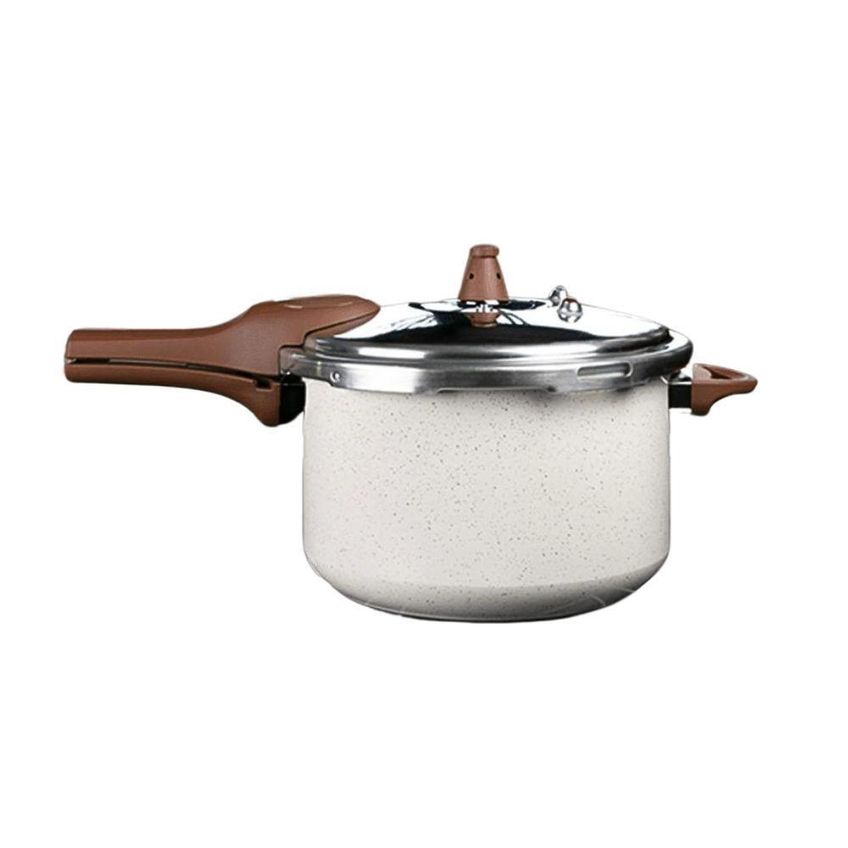 Panela De Pressão Pressure Indução Alumínio Revestimento Cerâmico Antiaderente 6,8l Brinox - imagem 3