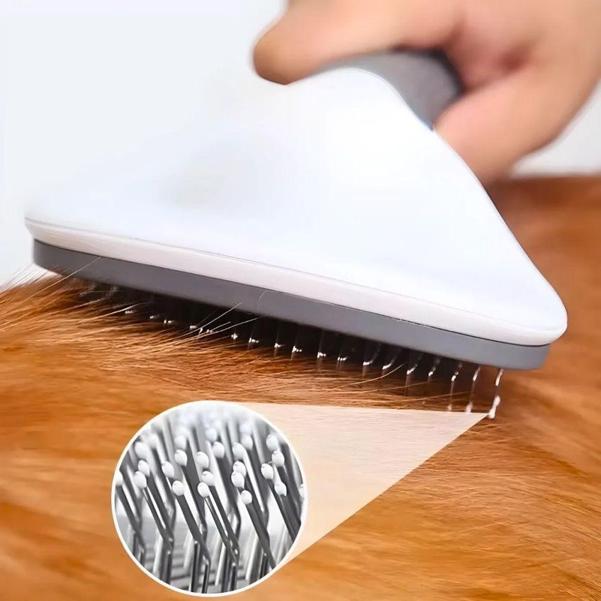 Secador Elétrico Com Escova Para Pets Utimix 2 Em 1 Removedor De Pelos Para Cães E Gatos 300w 110v - imagem 3