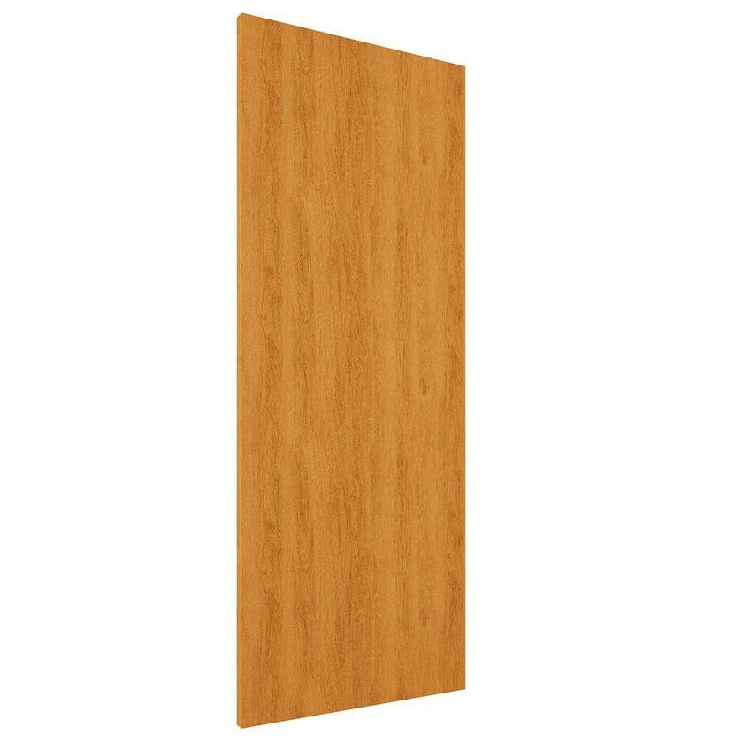 Kit 2 Portas Internas Lisa De Abrir MDF Cerejeira Ravilar - imagem 3