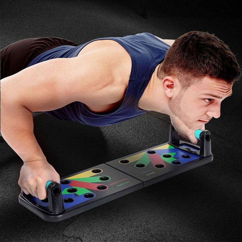 Prancha Para Flexão De Braço Treino De Resistência Com Alças Rotativas Premium Colchões - imagem 5