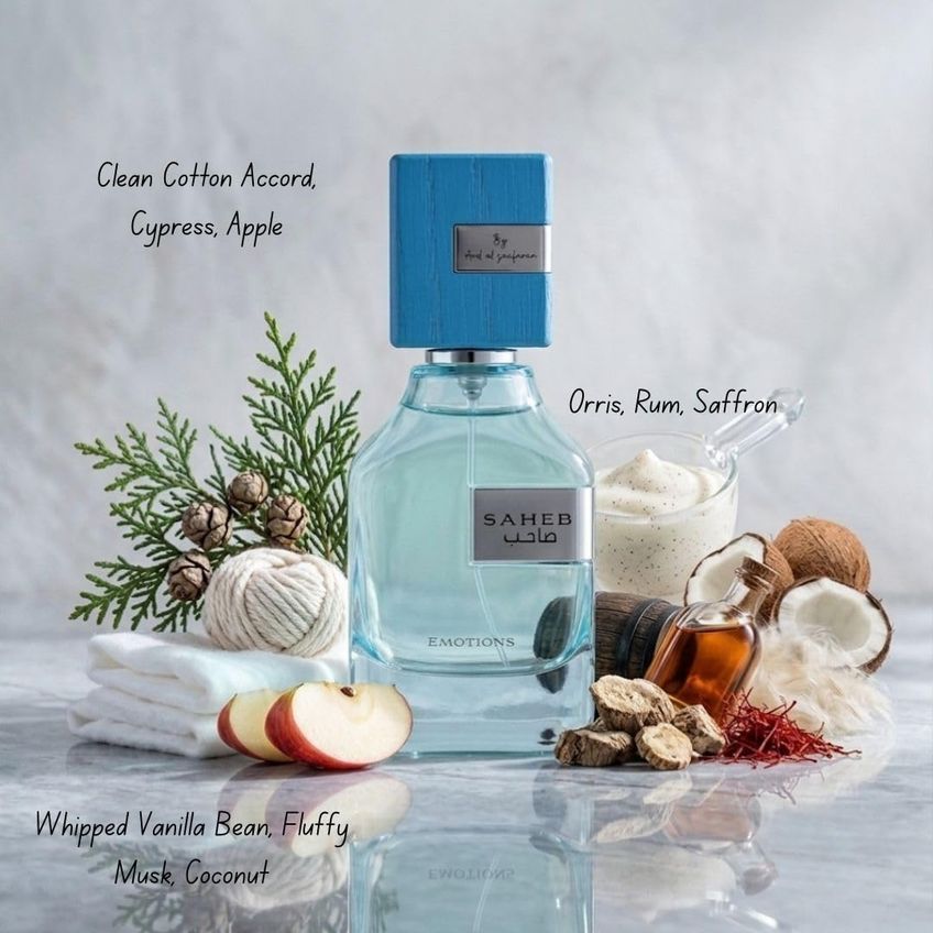 Água De Perfume Ard Al Zaafaran Saheb Emotions 100 ml - imagem 4
