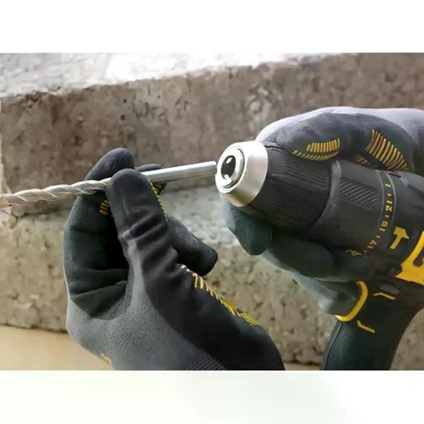 Parafusadeira Furadeira De Impacto Stanley Profissional 20v Amarelo - imagem 4
