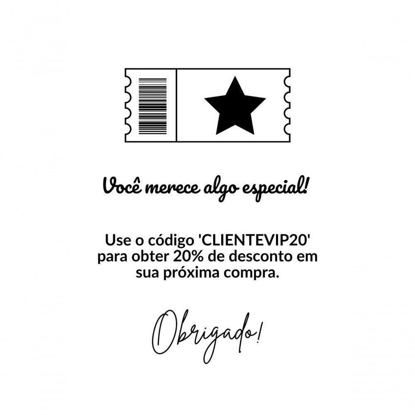 Panfleto Recadinho Para Seu Cliente Em Etiqueta Autocolante 15x9 Para Avaliação Preto - imagem 3