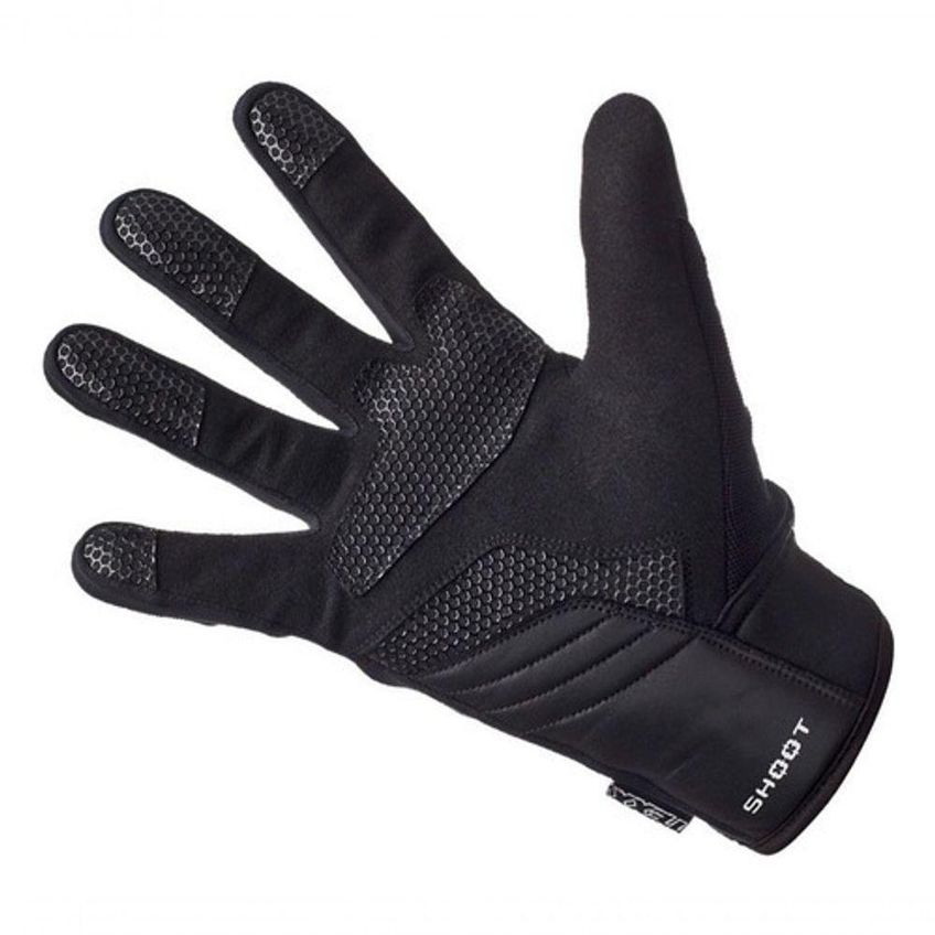 Luva Para Motociclista Urbana Texx Old Shoot Cano Curto Preto Com Proteção Na Mão E Dedos - imagem 3