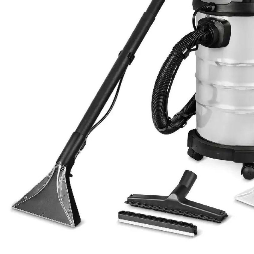 Aspirador E Extrator Puzzi 4-30 Classic 1700w 5 Funções Em 1 Prata 30l 220v Com Detergente Karcher - imagem 3