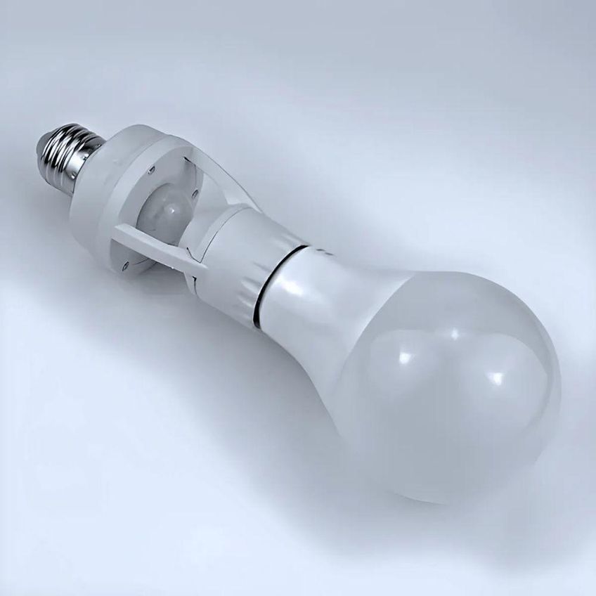 Sensor De Presença Para Lâmpada Movimento Infravermelho Fotocélula Automático Branco Bivolt Utimix - imagem 3