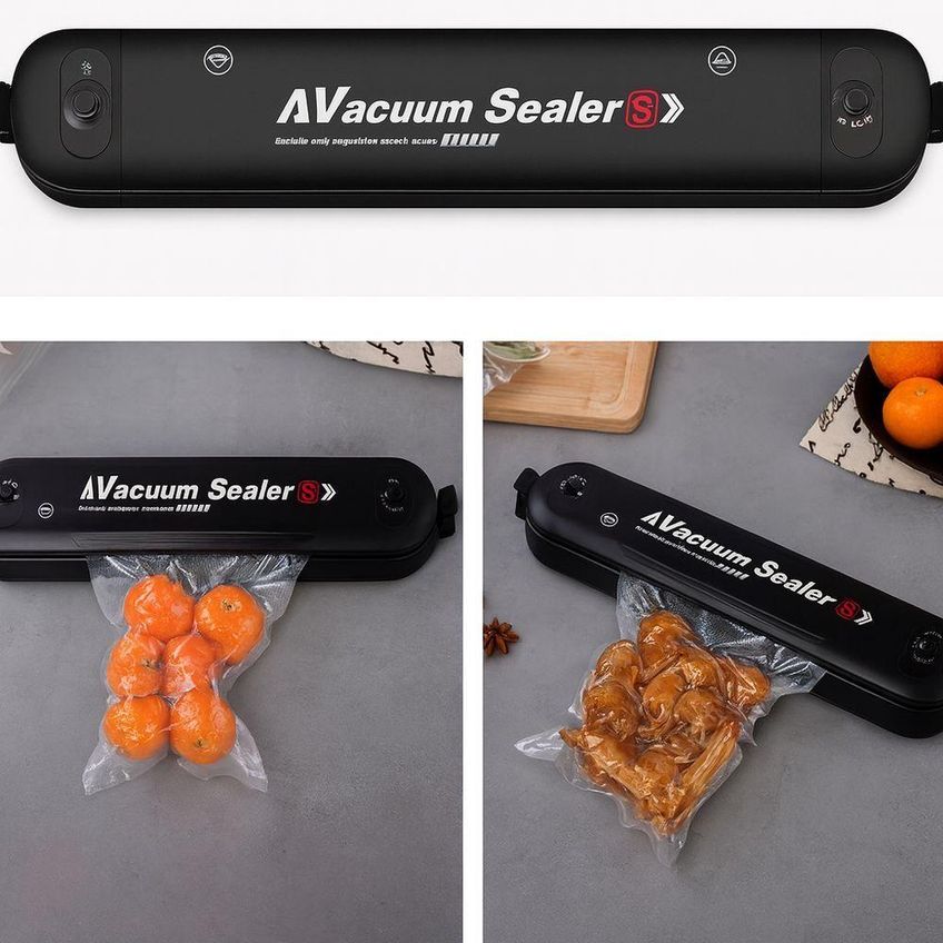Máquina Seladora A Vácuo De Alimentos Portátil Elétrica 220v Branco Utimix - imagem 2