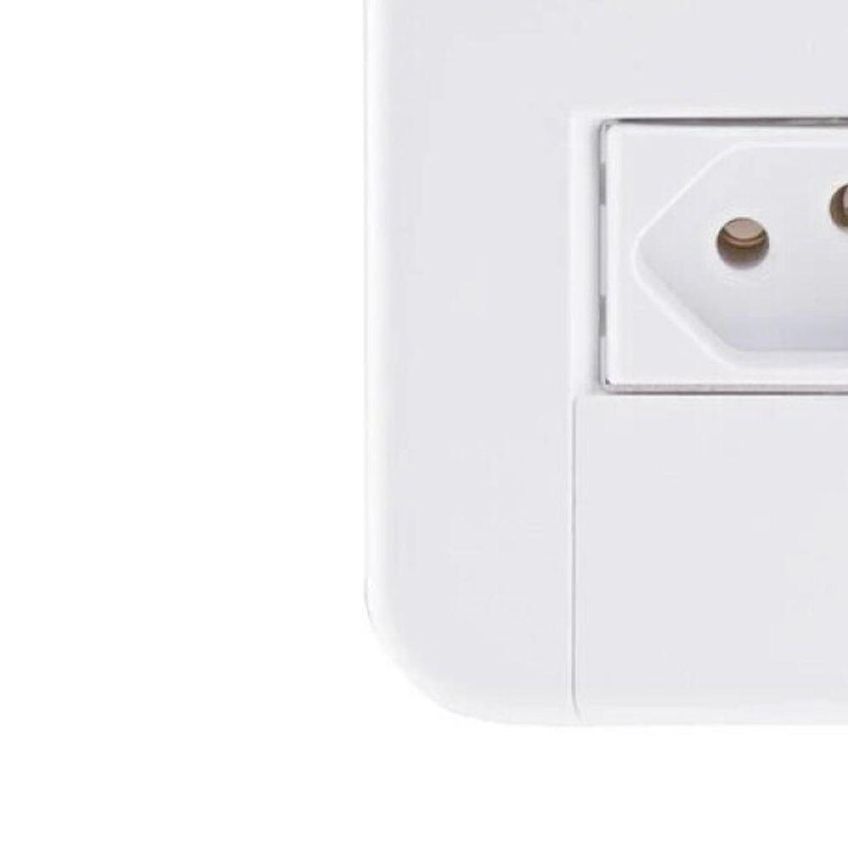 Conjunto De Interruptor E Tomada 4x2 Com 1 Interruptor Simples + 1 Tomada 2p+t 20a 250v Bivolt - imagem 2