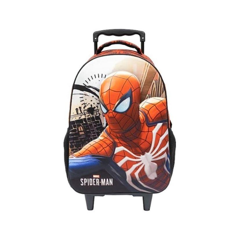 Kit Mochila E Estojo Xeryus 10970 Poliéster Vermelho Infantil - imagem 3