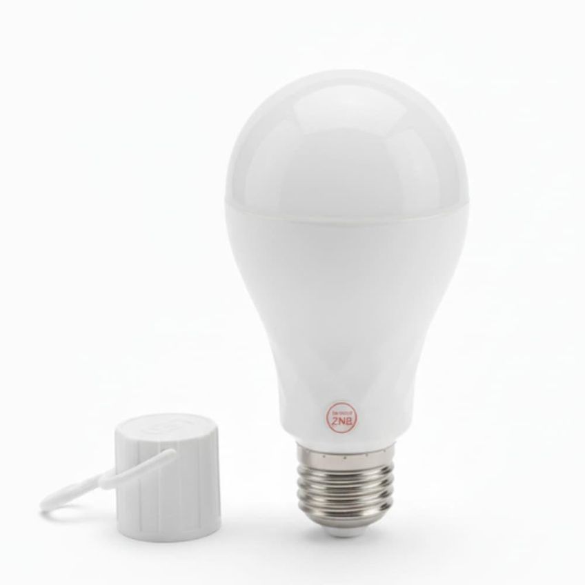 Lâmpada Led De Emergência Jx-0902 Bivolt 20w Soquete E27 Automática Branco Utimix - imagem 3