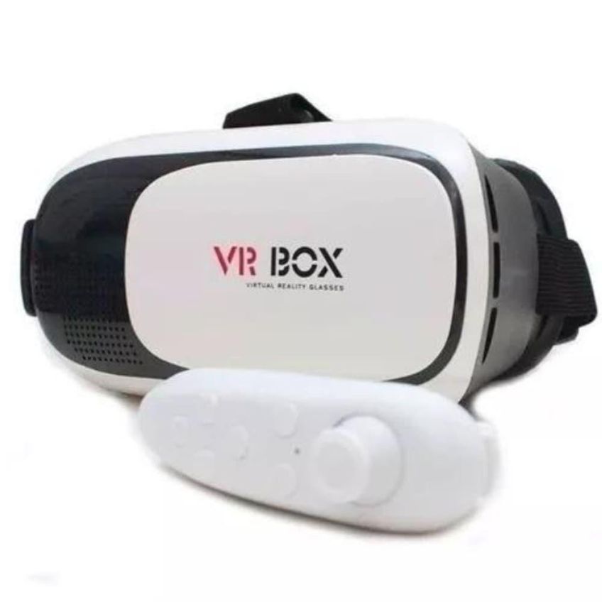 Óculos De Realidade Virtual Utimix Vr Box 2.0 Compatível Com Celular Até 6 Polegadas 3d Branco - imagem 3