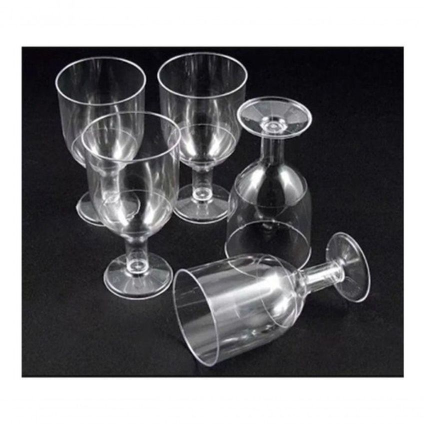 Mini Taça Acrílica Para Doces E Bebidas 50 Ml Kit 40 Transparente Premium Colchões - imagem 2