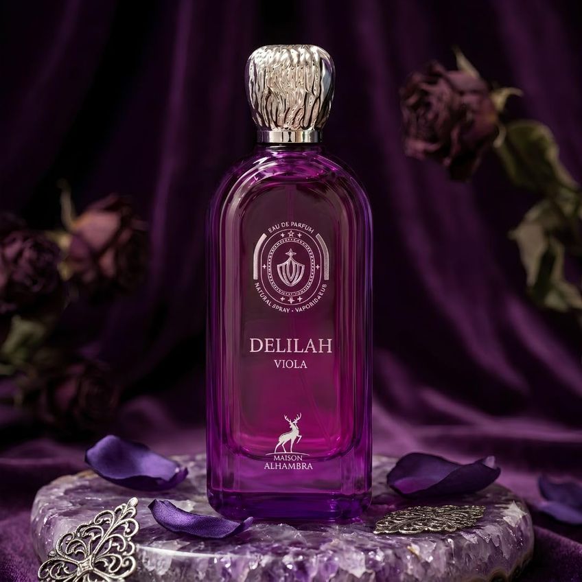 Perfume Maison Alhambra Delilah Viola Edp 100 ml - imagem 4
