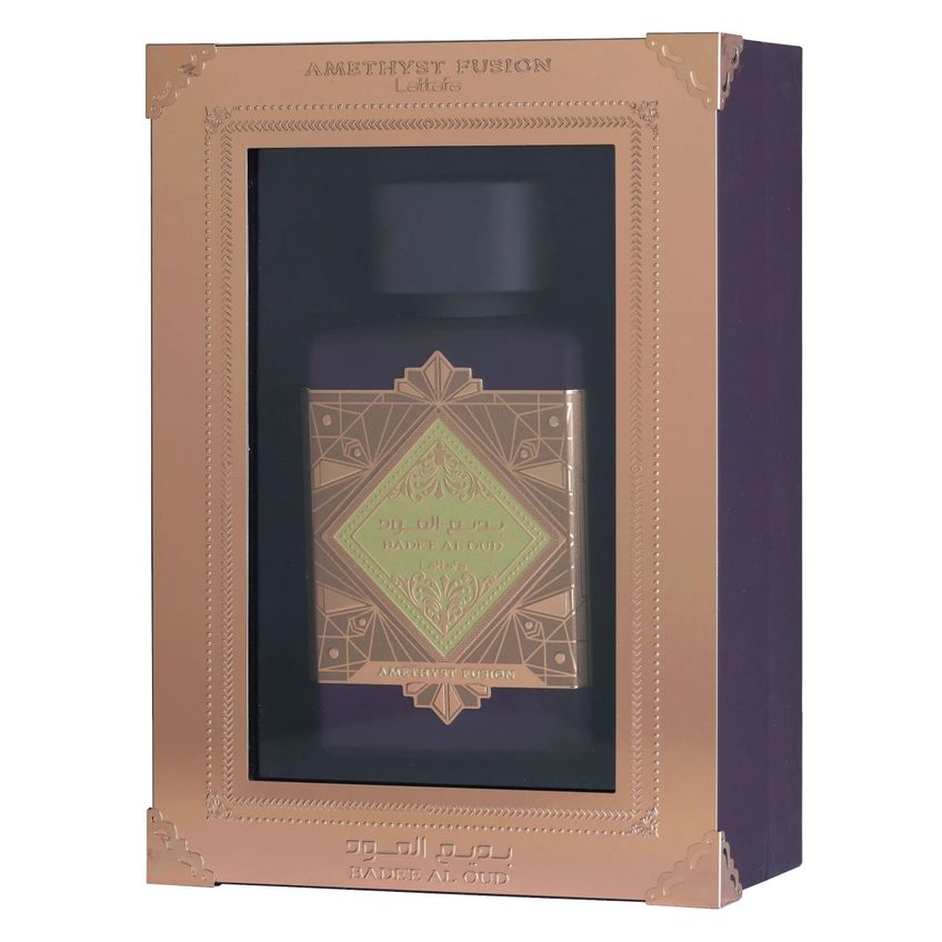 Água De Perfume Lattafa 100ml Unissex Amethyst Fusion - imagem 3