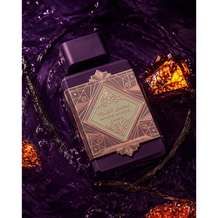 Água De Perfume Lattafa 100ml Unissex Amethyst Fusion - imagem 4