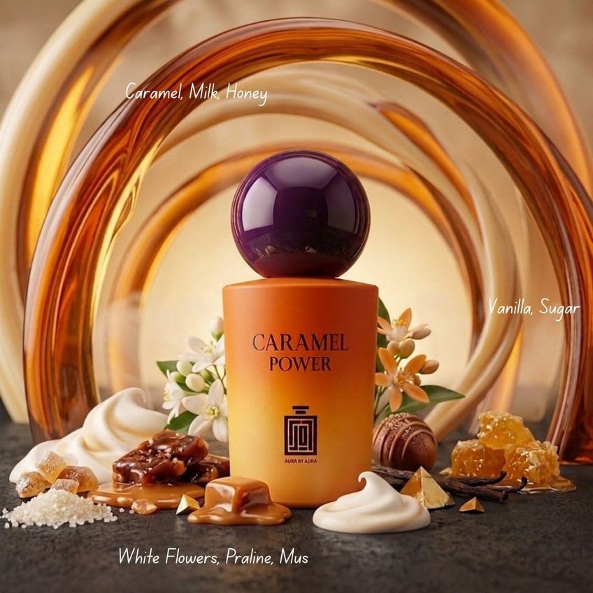 Eau De Parfum Aurabyaura Caramel Power 100ml - imagem 4