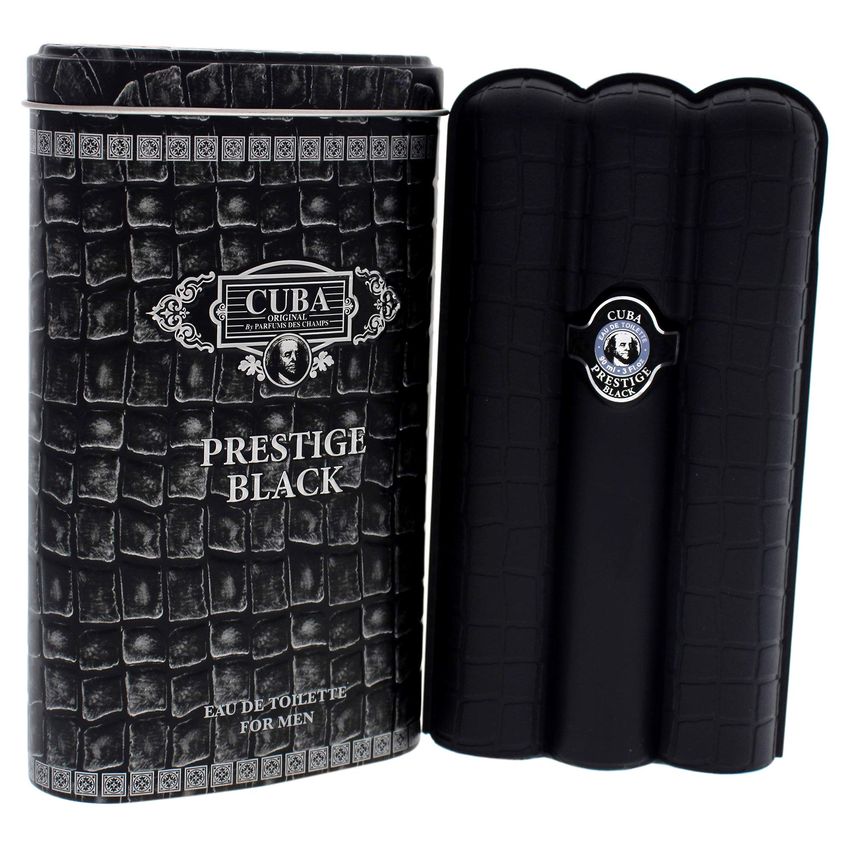 Perfume Cuba Cuba Prestige Black Edt 90ml Para Homens - imagem 3