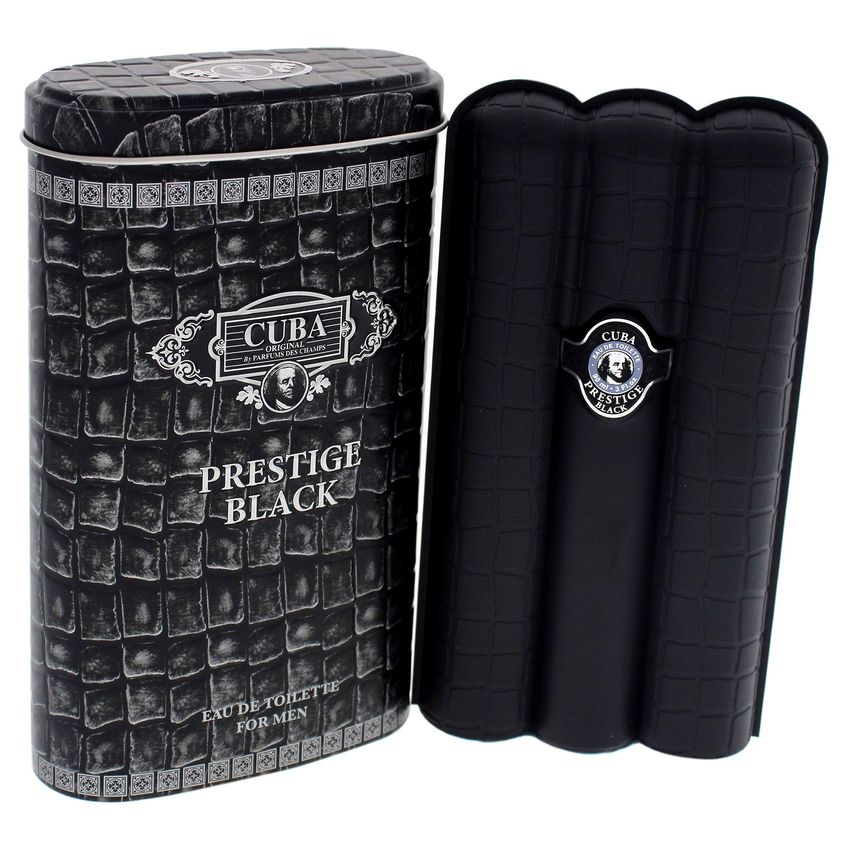 Perfume Cuba Cuba Prestige Black Edt 90ml Para Homens - imagem 4