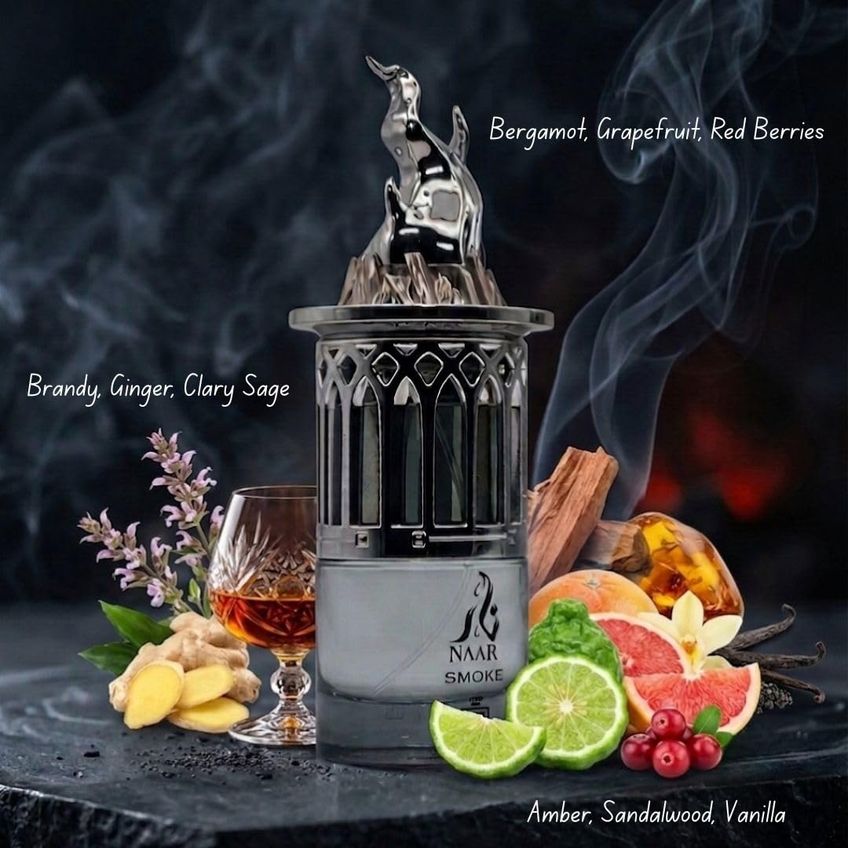 Perfume Aurabyaura Naar Smoke 100ml Spray - imagem 4