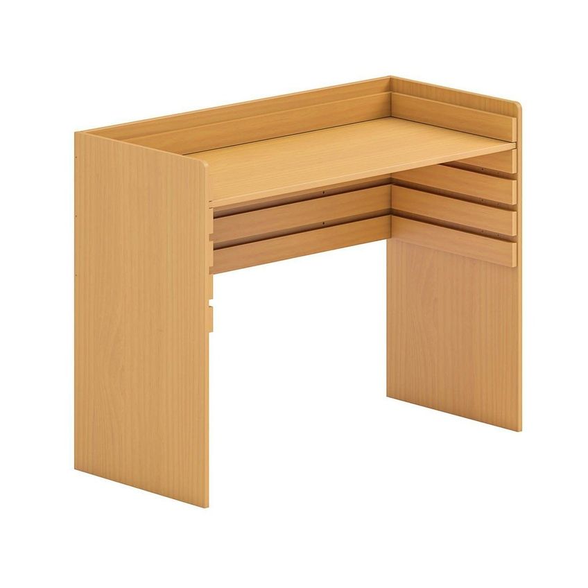 Escrivaninha Evolutiva 4 Estágios Madeira Maciça Magna Kids Casatema Madeiraoriginals Marrom/natur Natural - imagem 2