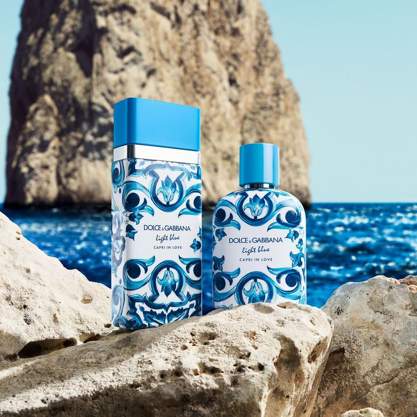 Perfume Dolce & Gabbana Light Blue Capri Love EDT 50 ml Para Homens - imagem 2