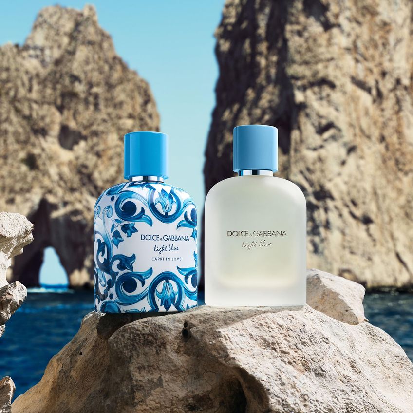 Perfume Dolce & Gabbana Light Blue Capri Love EDT 50 ml Para Homens - imagem 3