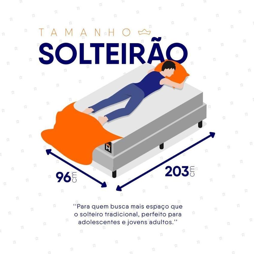 Cama Box Solteiro New Moon Molas Ensacadas Courino Branco King House - imagem 5