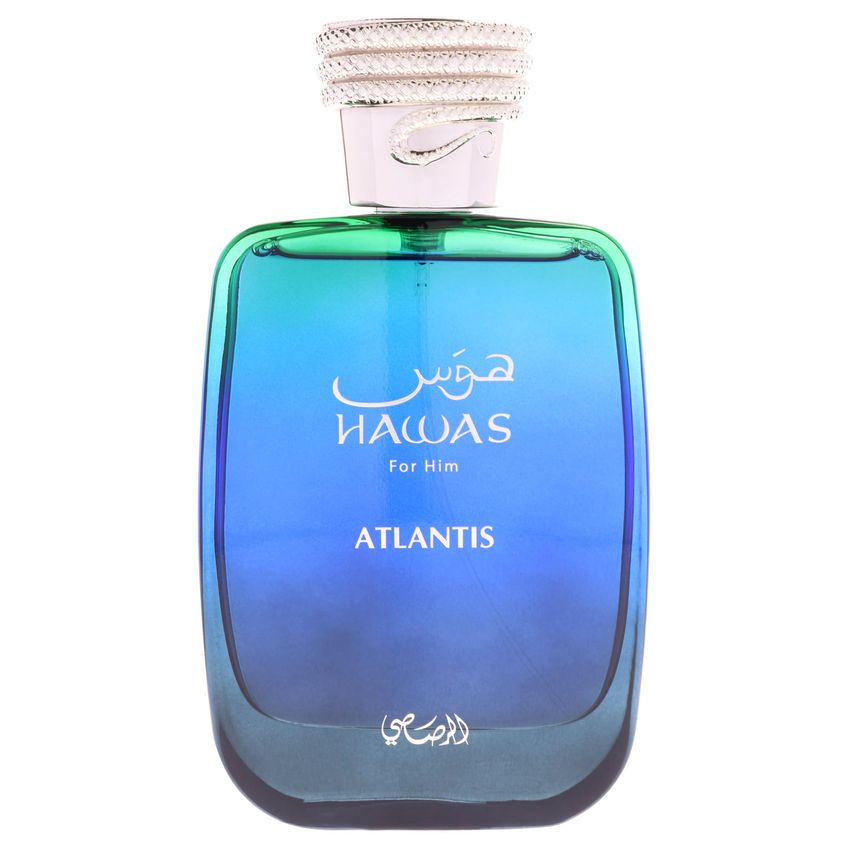 Kit De Perfume Rasasi Hawas Ice 100 ml + 10 ml + 60 ml - imagem 2