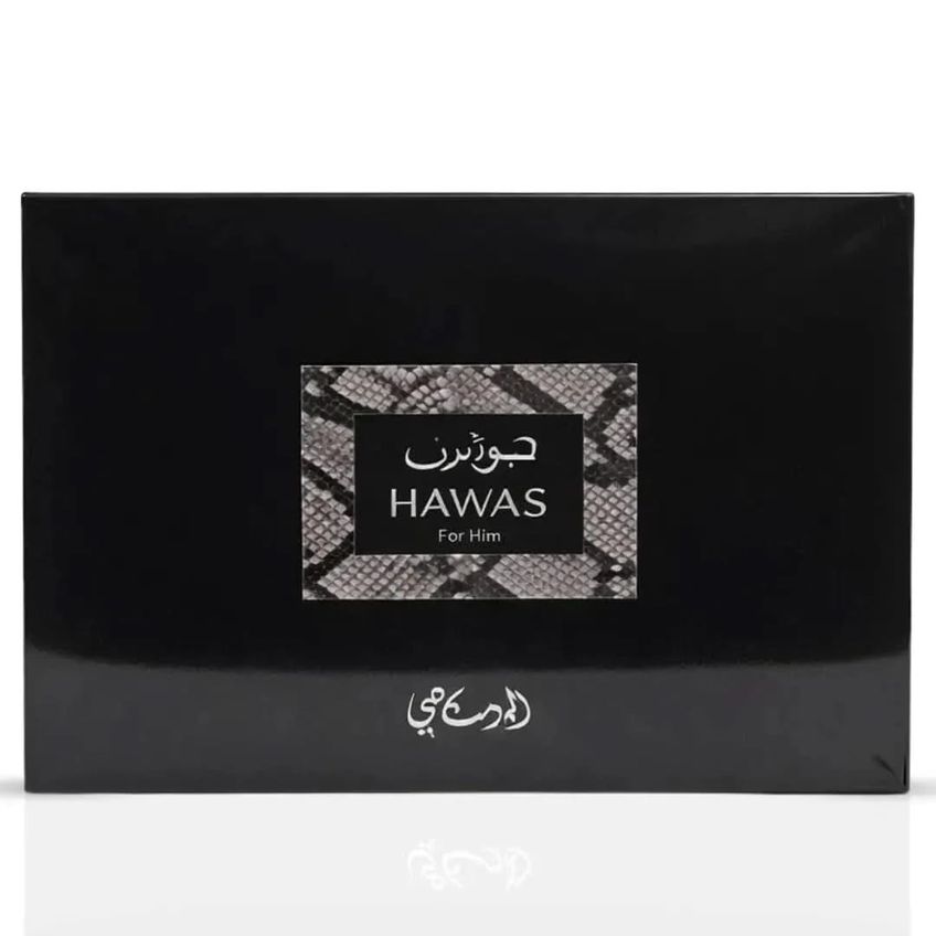 Kit De Presente De Perfume Rasasi Hawas Men Eau De Parfum 100 Ml - imagem 4