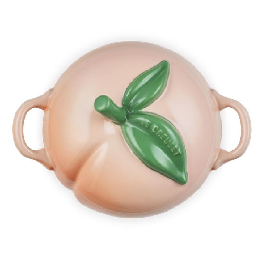 Mini Cocotte Le Creuset Fruits 580ml Pêssego Em Cerâmica Peche 81933584230030 - imagem 3