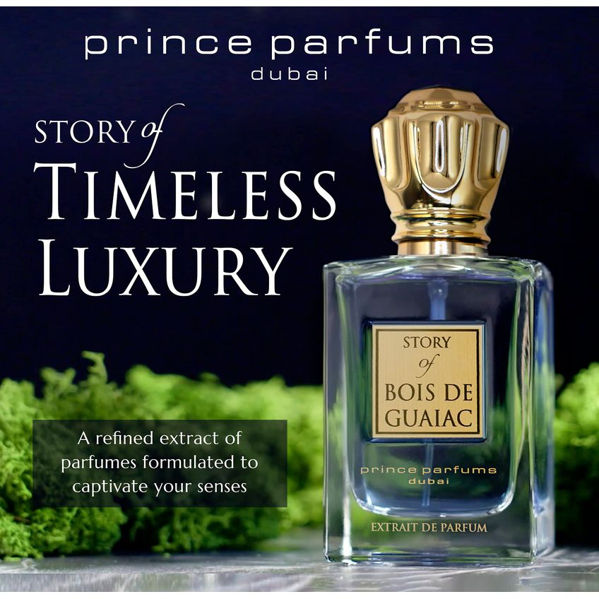 Perfume Prince Parfums Dubai Story Of Bois De Guaiac 100ml - imagem 3